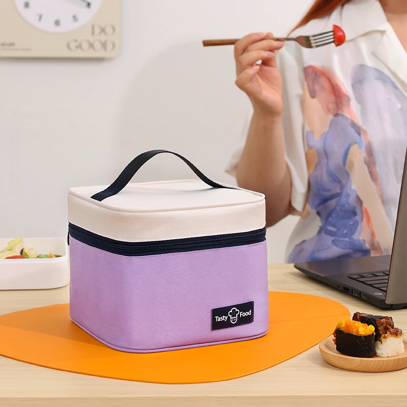 Waterproof multifunctional aluminium foil large insulated thermal lunch cooler bag