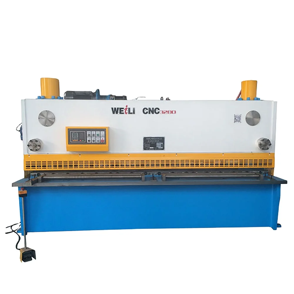 QC12Y/K 1600 мм Небольшая гидравлическая гильотинная машина для резки листового металла и стали