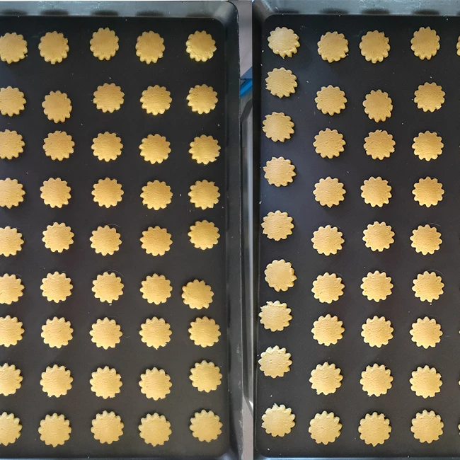 Type600 Production line fortune cookies dough depositor macaron designer small cookie biscuit making extrusion machine