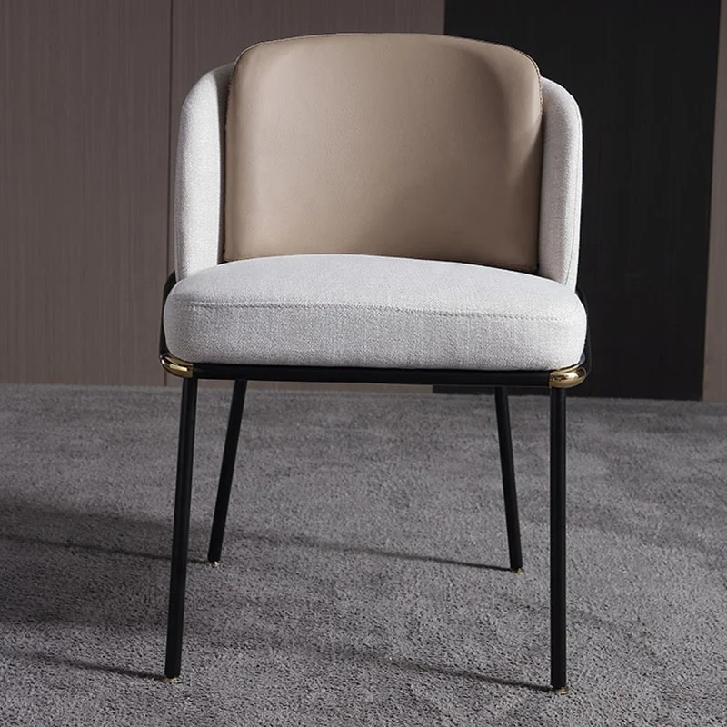 High quality restaurant  dining chair with metal legs china manufacturer
