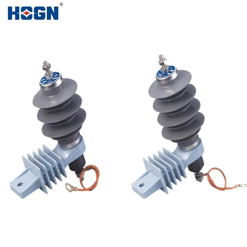 HOGN New Designed YH10W YH5W High VoltageYH5W Polymeric Housed Metal-oxide Surge Arrester 3kV 15kV 24kV 33kV