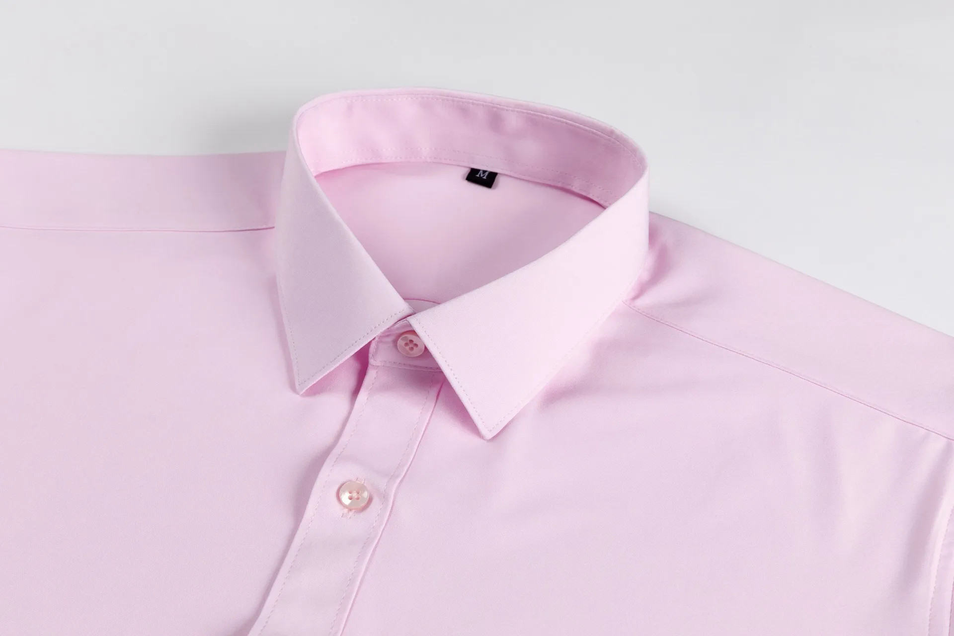 Signature Comfort Flex Shirt Classic Fit Mens Dress Shirts Wrinkle Free Regular Fit Stretch Rayon Bamboo Button Down Shirt