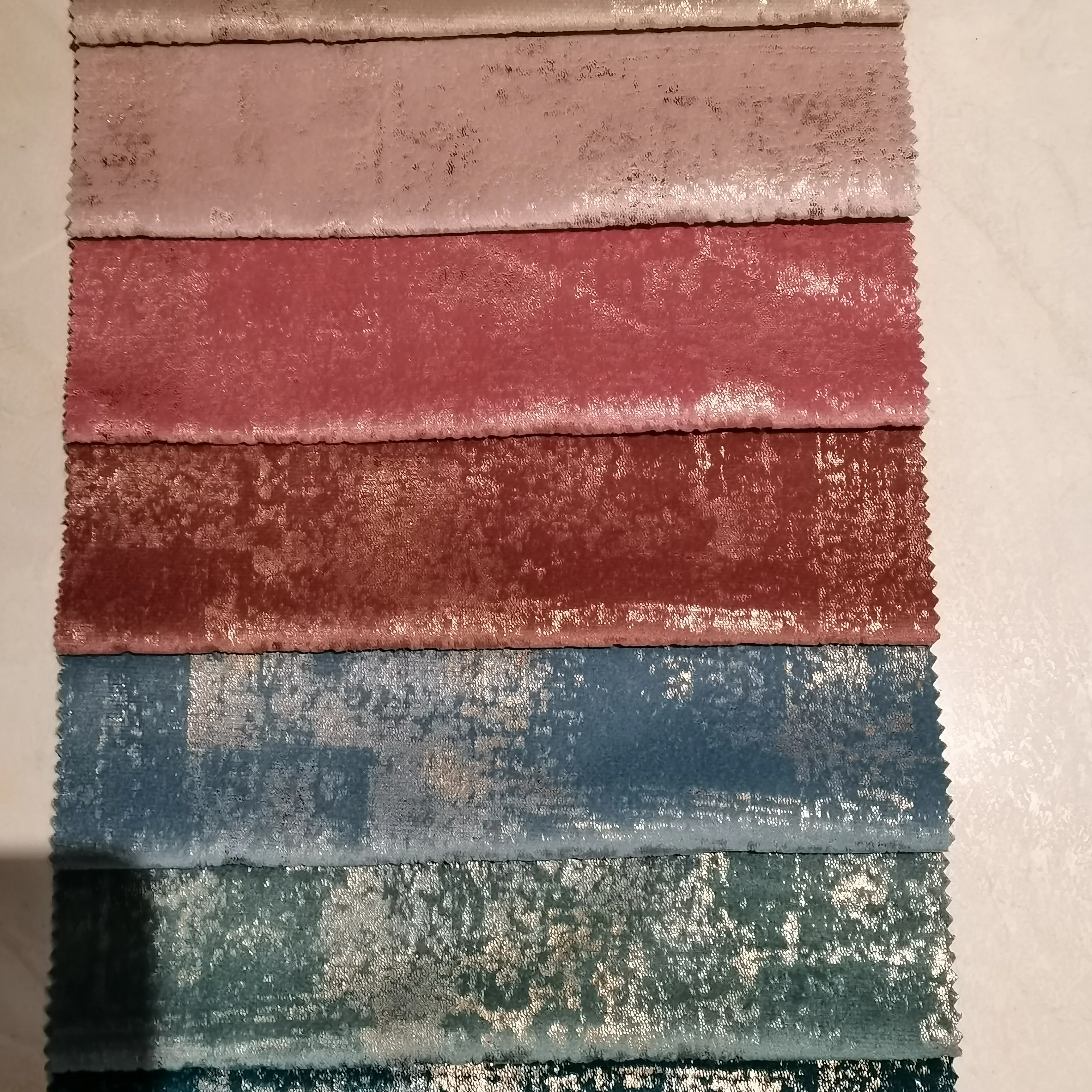 Wholesale price 100% polyester fabric velvet sofa and curtain fabrics for upholstery
