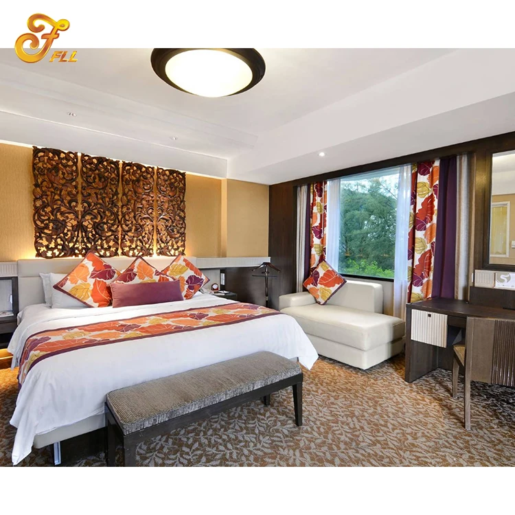 Factory wholesale bed room furniture bedroom set for hotel