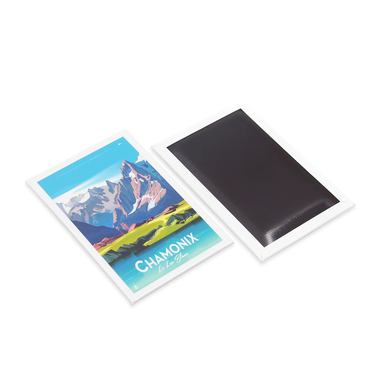 2024 Newest France Country City Name Fridge Magnet Tourist Souvenir Tin Plate Fridge Magnet Customized