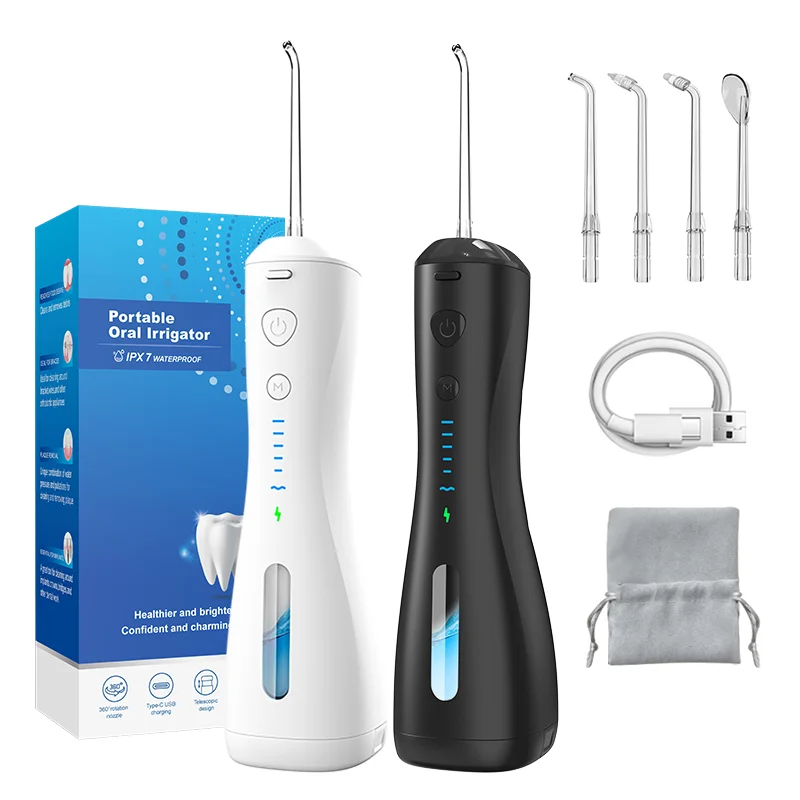 Top-Rated Portable 240ml Water Flosser - IPX7 Waterproof Oral Irrigator for Home & Travel Dental Care