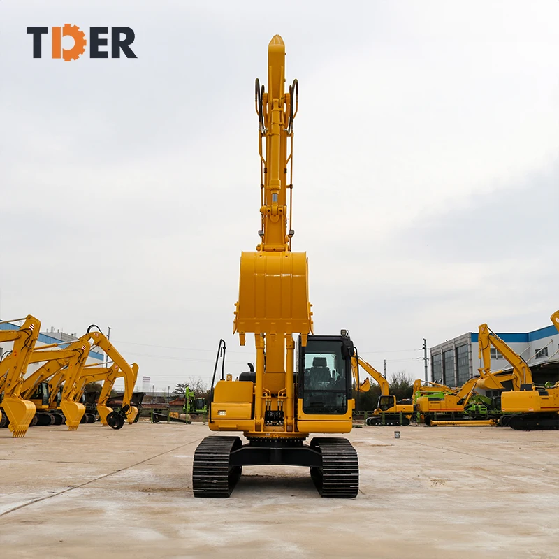 TDER 21 ton new large crawler excavator 21ton track hoe digger machine excavations for excavations