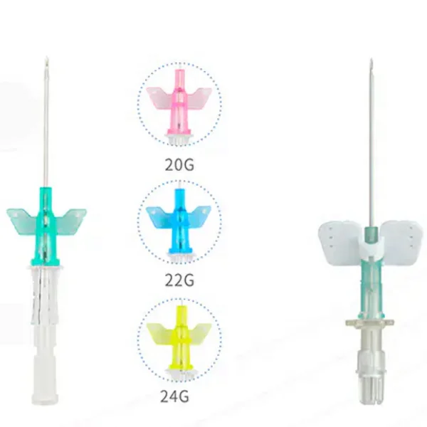 
International Standard Smooth and Sharp with Cover Pen Type Indwelling Blood Draw Needles 