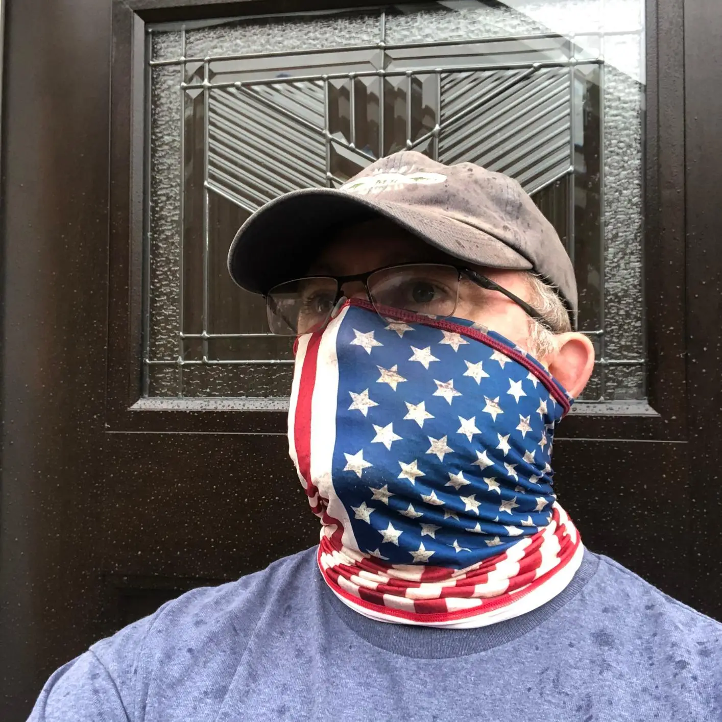 Hot Sell In Europe US AU Custom Wind Sun Protective Face Scarf Bandana