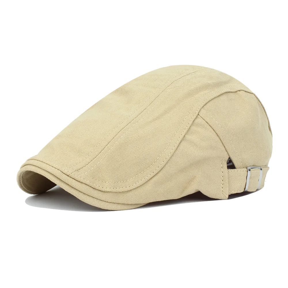 Custom Fashion French Style Vintage Cotton Beret Hat Ivy Hat Newsboy Hat