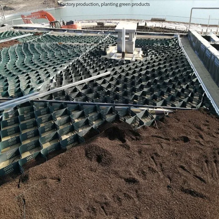 100mm Hdpe Geocells For Retaining Wall And River Management Geocell Hdpe Honeycomb Gravel Geocell Cellular System Gravel Grid