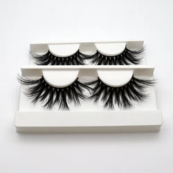 Lon21 wholesale private label 5d mink lashes 25mm long hair 100% siberian mink fur eyelashes with own brand