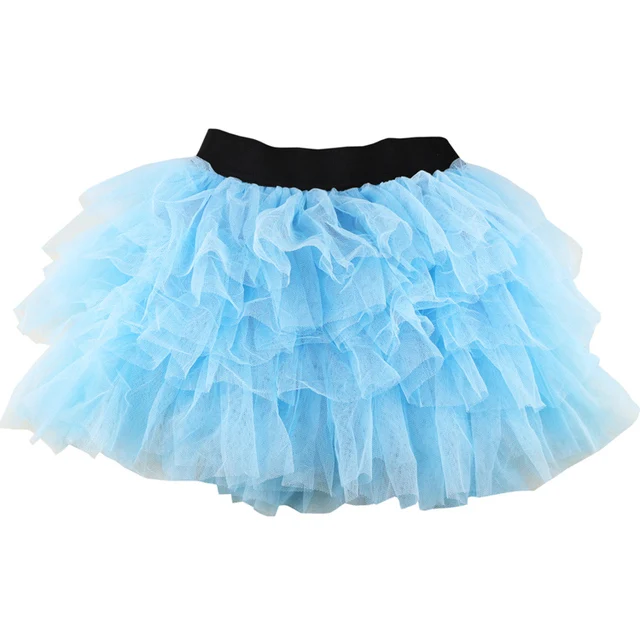 Girls skirts brown tutu fluffy skirt for baby kids 3-8 Years petti skirt Dancing Dress Holiday Children tutus fashion clothes