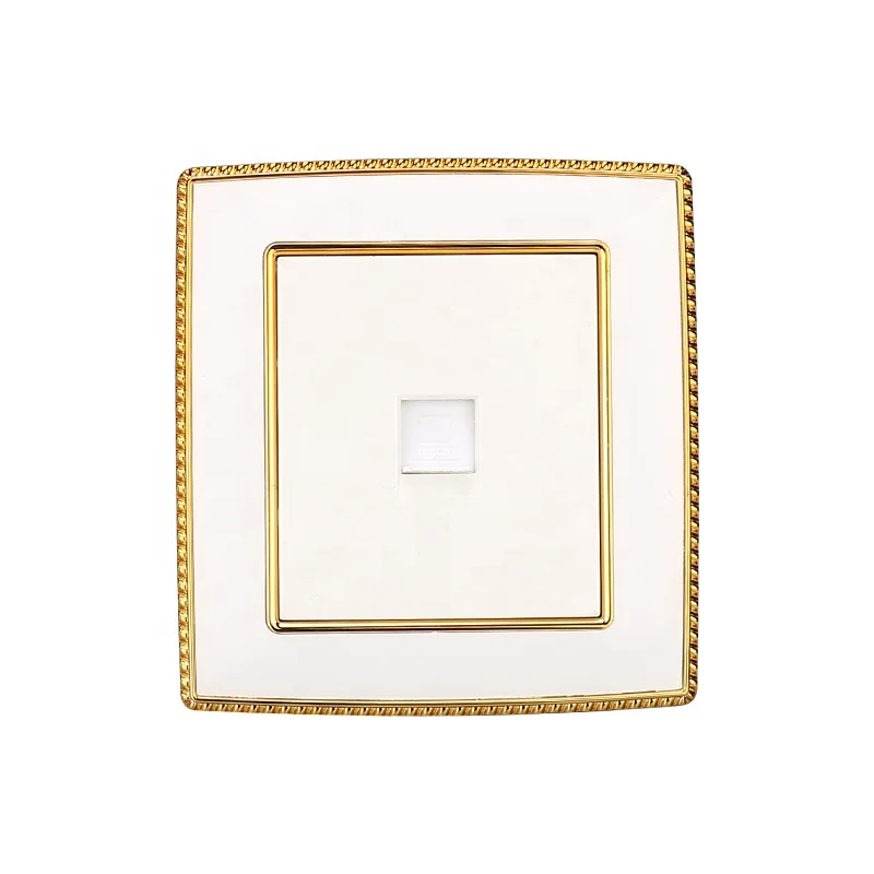 Hot-selling living room indoor standard network wall socket Ethernet signal socket