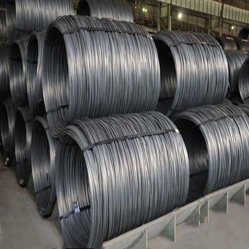 China supply price per kgs 1.0-5.5mm black Annealed soft hard SAE 1006 1008 low carbon Steel Wire Rod