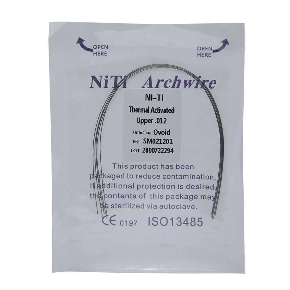 Hot items dental orthodontic niti heated-activated arch wires