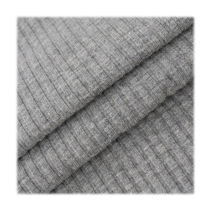 Фабричная оптовая цена вискоза 46 хлопок 46 спандекс 8 ребер 3*3 ткань женская и детская одежда