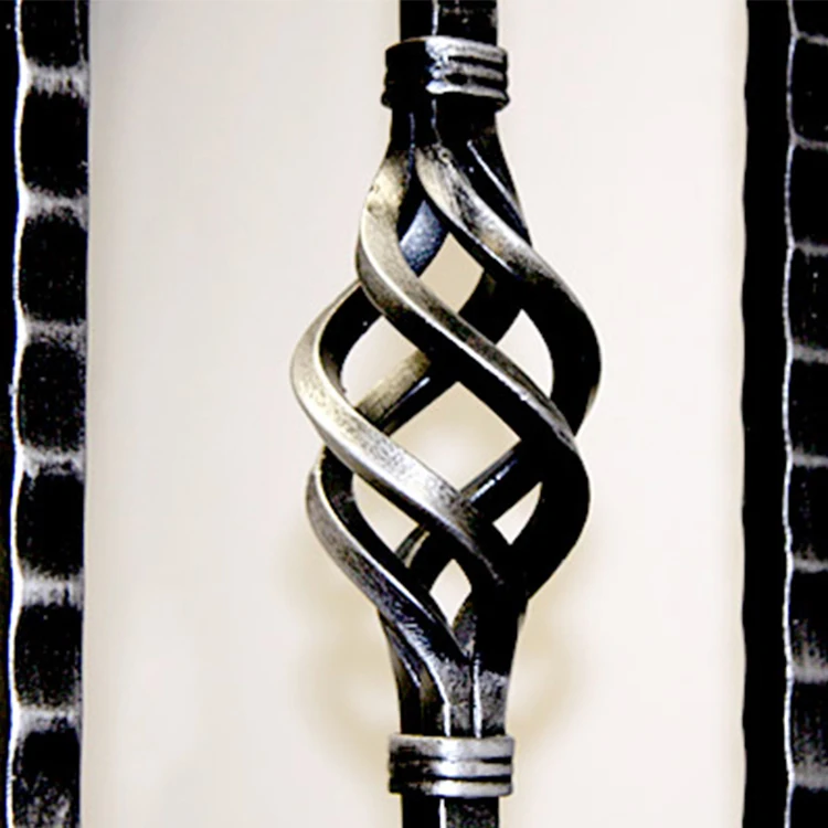 Factory Direct Sell Decorative Parts Wrought Iron Gate Accessories Elements Ornamental