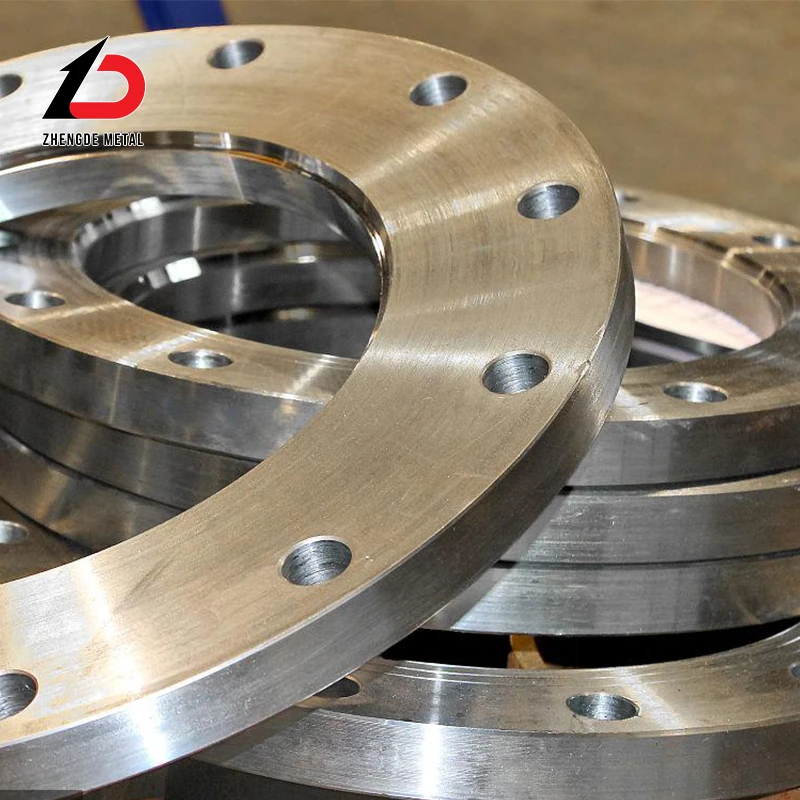 Large Diameter Welding Forging Flange High Pressure Neck Butt Welding Flange Carbon Steel Plate Flat Welding Flange
