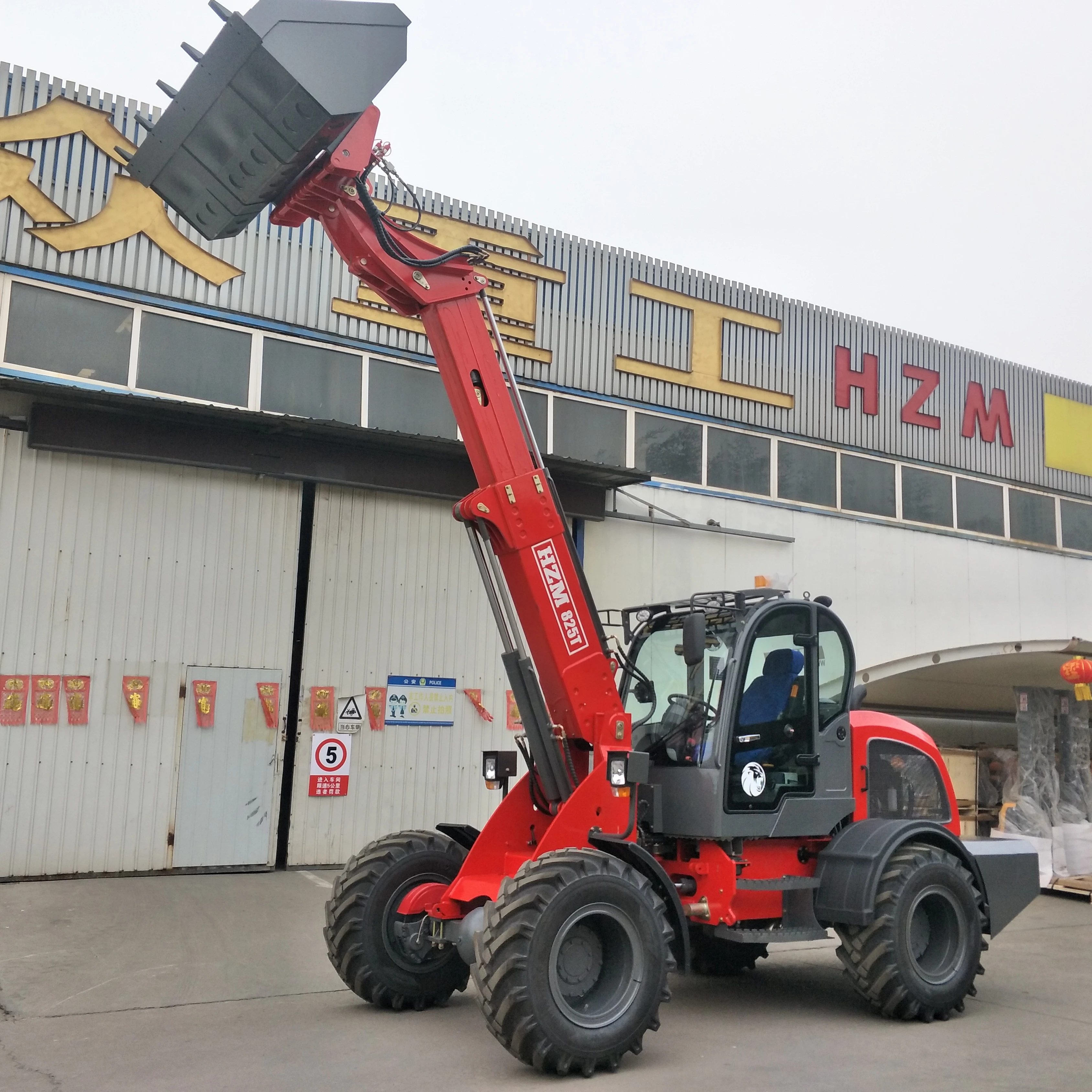 ZL20 articulated farm loader HZM 825T front end loader with cummins
