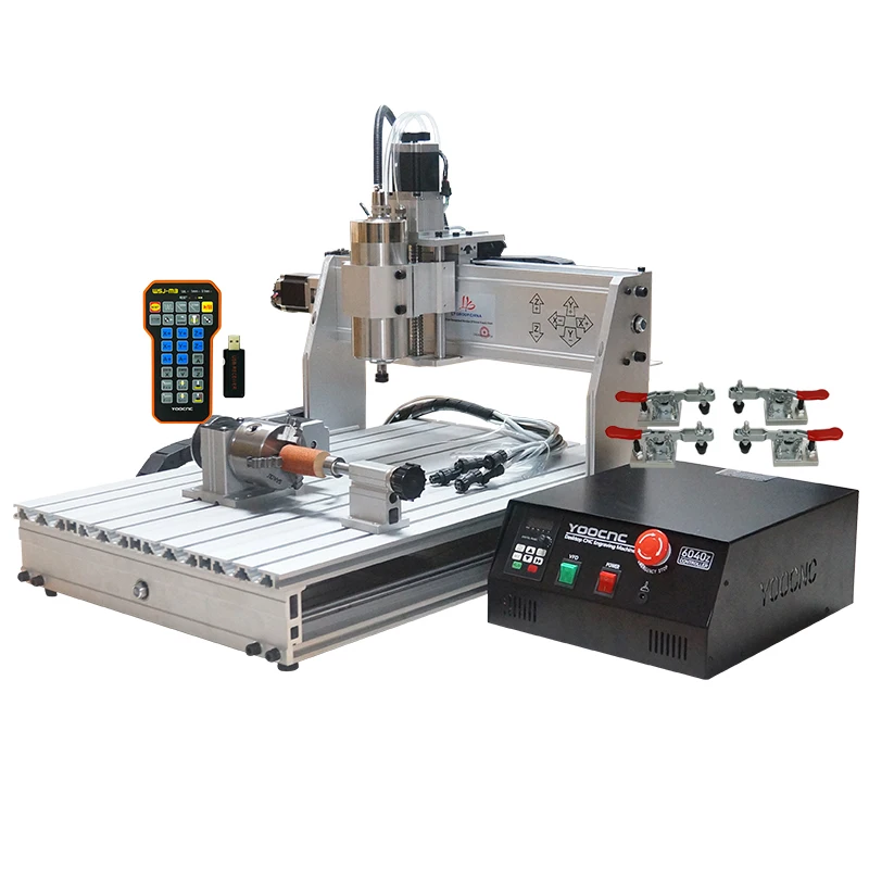 6040 CNC Router Engraving Drilling and Milling Machine with 800w spindle  for wood metal