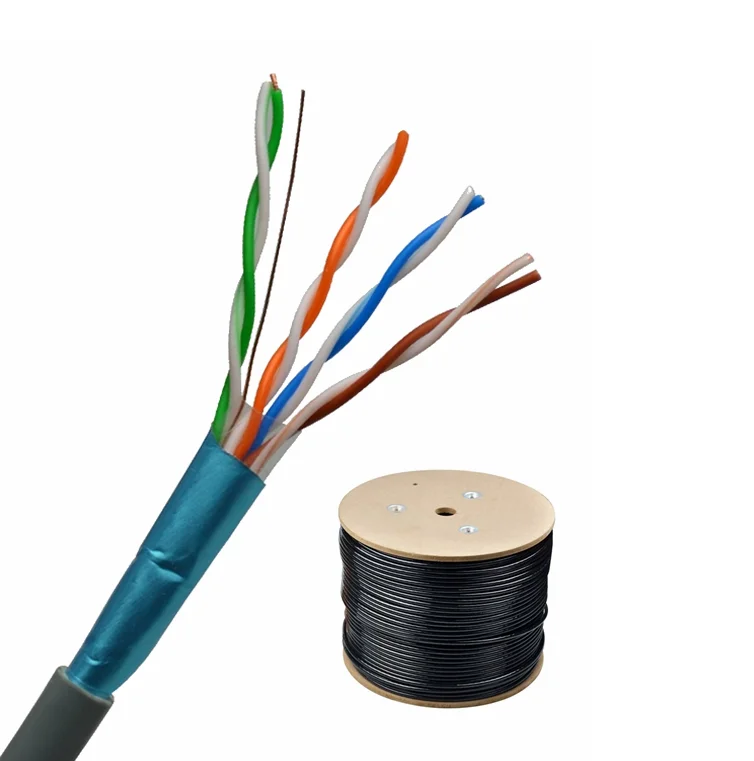 Кабель UTP/FTP/STP/SFTP 4 пары 24awg 305 футов м Cat5 Cat5e