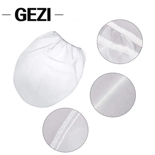 5 Gallon 200 Micron White Nylon Mesh with Elastic Opening Includes 2 Extra 1 Gallon Paint Strainer Bags for Smaller Cans