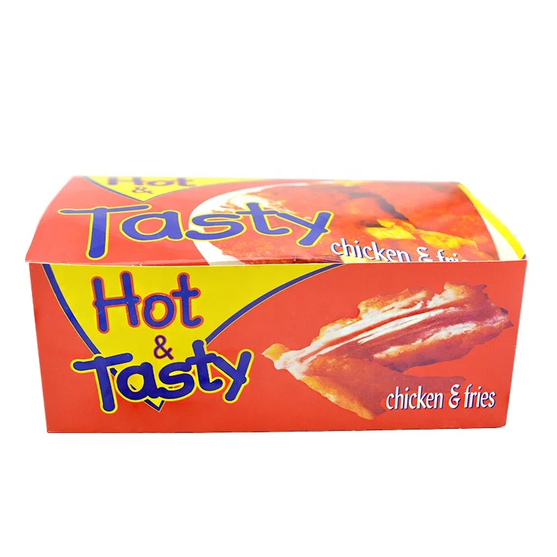 Wholesale Custom Packaging Boxes Food And Pastries Fried Chicken Packaging Boxes