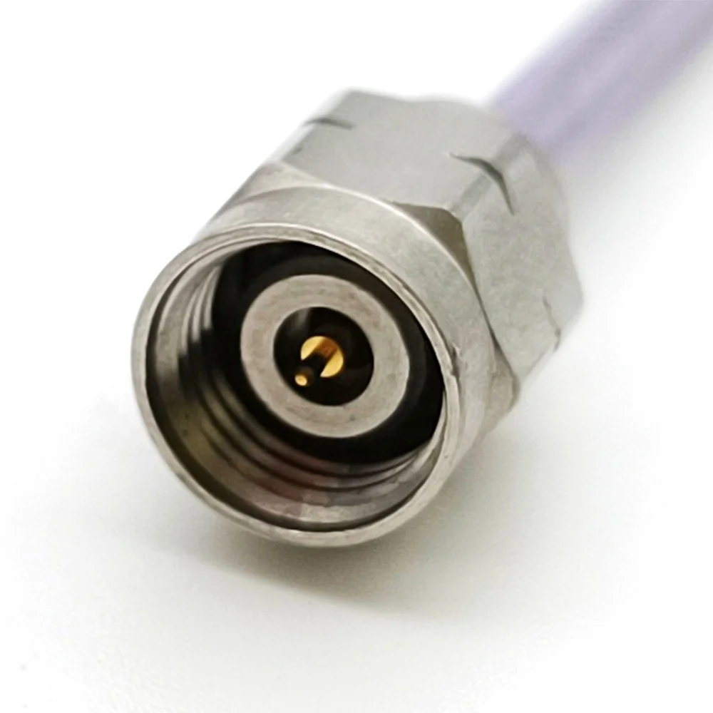 5G Радиочастотный кабель в сборе mmWave 2,4 мм L штекер 50 ГГц 50 Ом Samtec Fairview SHF Times микроволновая печь