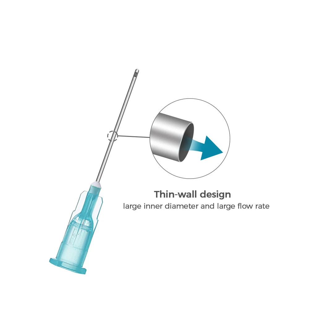 KDL ISO CE Certificate Wholesale Dental Needle Sterile Disposable Needle Dental Irrigation Needle