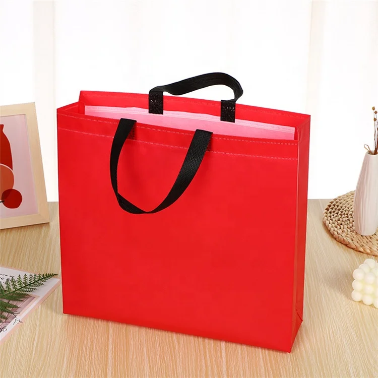 Custom nonwoven tote bags reusable shopping tote nonwoven bag non woven tote bags for shopping and groceries