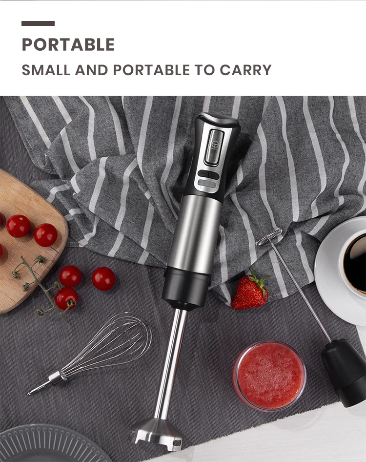 Super Powerfull Electric Kitchen Multiple Blades Handheld Hand Cordless Hand Held Stick Blenders