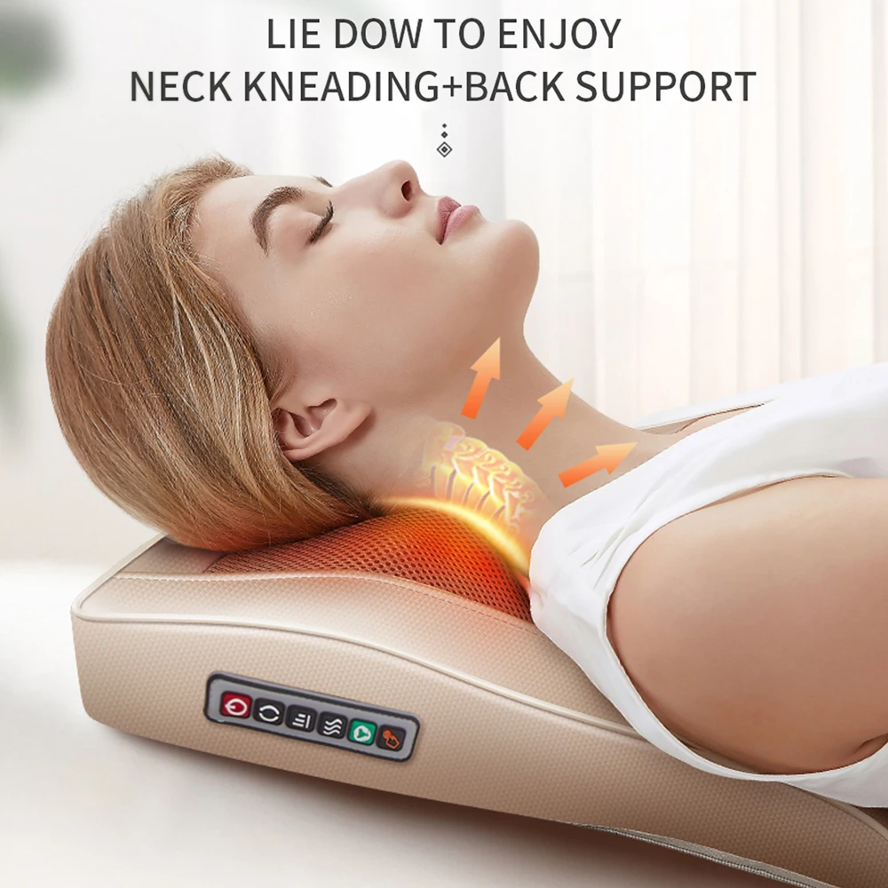 Gess Neck And Back Massager Shiatsu Cervical Massager