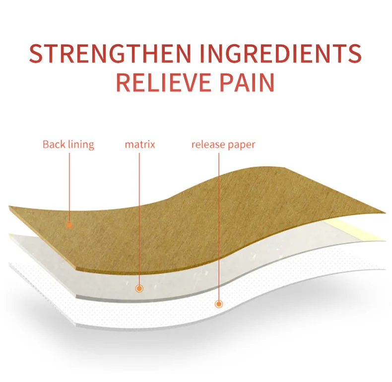 Direct Factory Body Muscle Pain Reliever Far Infrared Lower Back Pain Relief Patch natural herbal essence patch