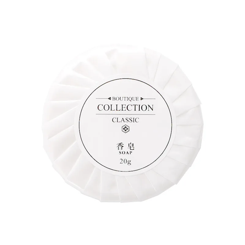 Factory Wholesale 20g Round Small Disposable Soap for High-end Hotels and Star Guest Houses Supplier For Hotel Schampo Soap 15Gr