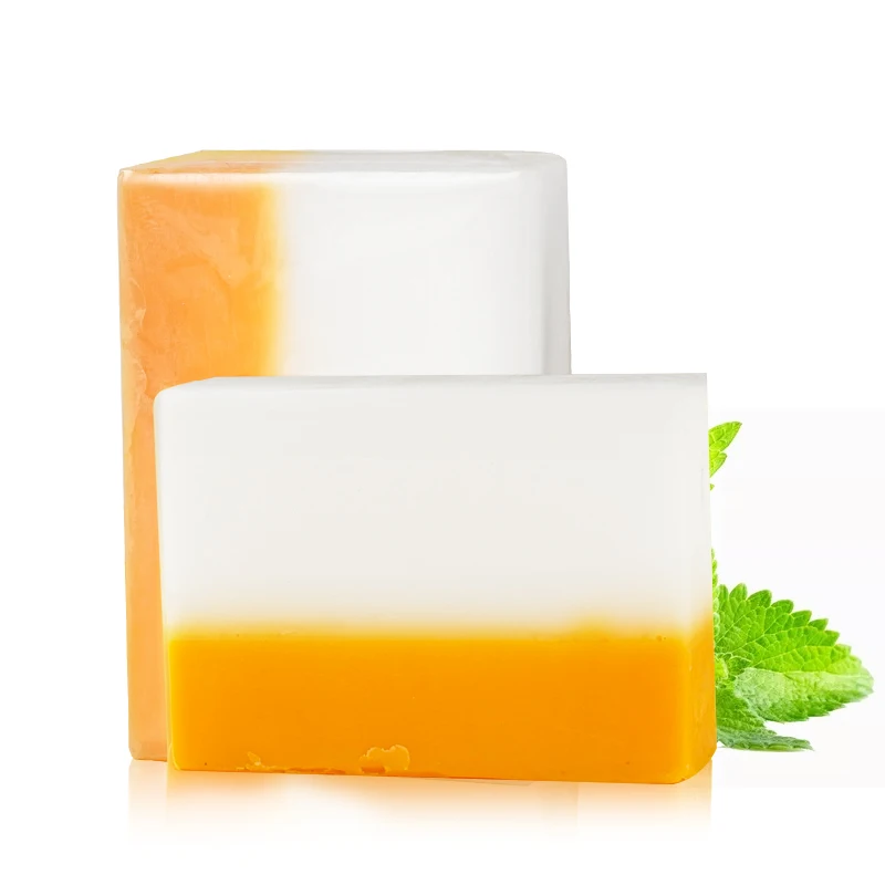 Wholesale Private Label Skin Care Whitening Products Organic Body Face Washing Bicolor Soap for