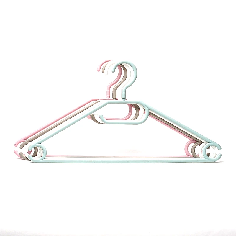 Cheap Price Rotatable Colorful Clothes Plastic Hanger For Daily Use Various Shape Optional