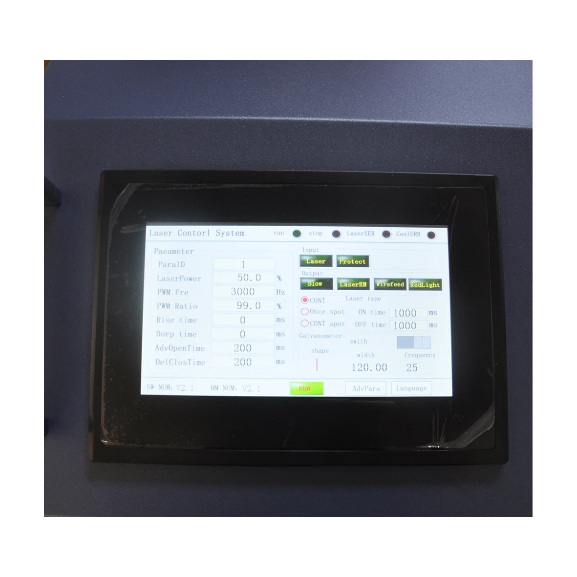 Factory Direct Sale Fast Delivery  1000w 1500w  Handheld Metal Portable Laser Welding Machine with 7 inch touch screen
