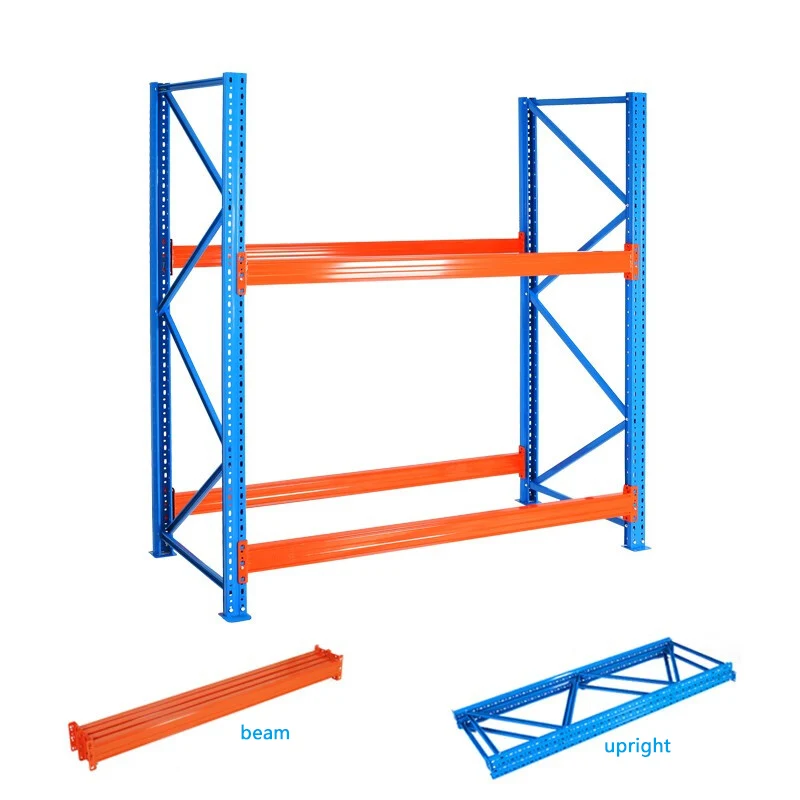 Heavy Duty Metal Shelves Pallet Racking System Storage Shelving For Sale