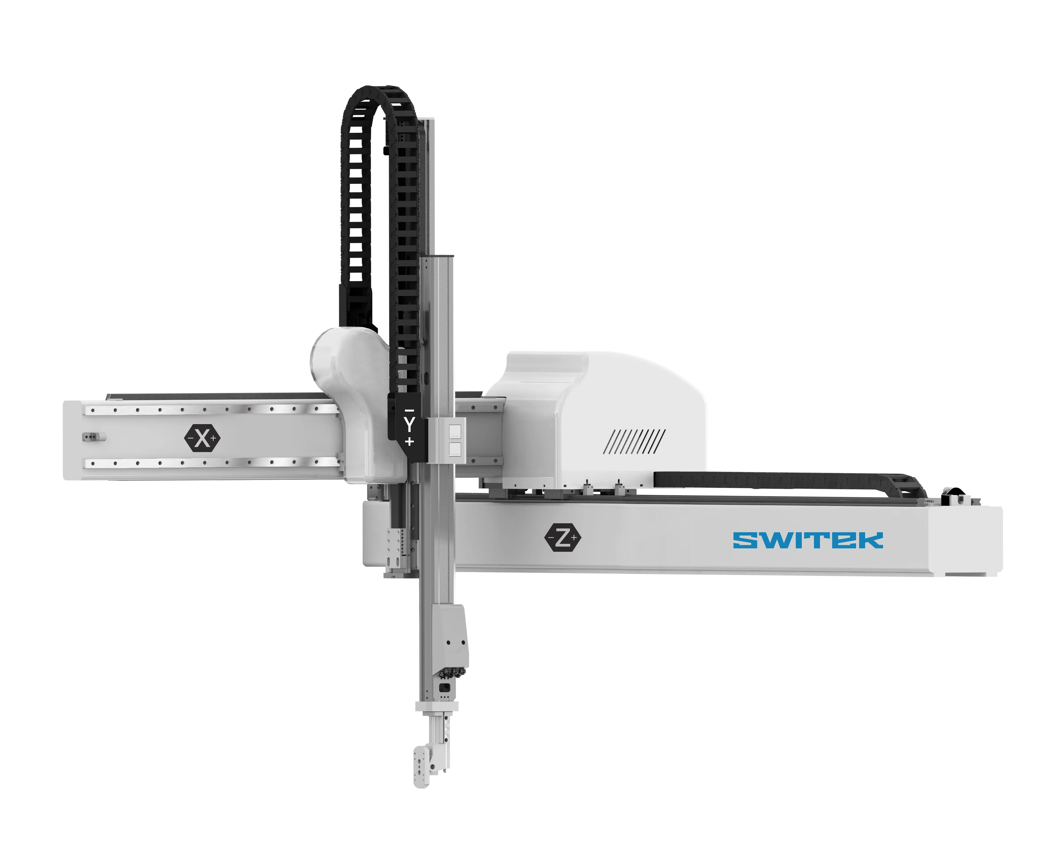3 Axis Servo robot arm for plastic pipe fittings Embedded parts, takeout,shear gate and finished product inspection