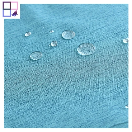 Factory direct supply 100% polyester blackout curtain fabric solid In stock