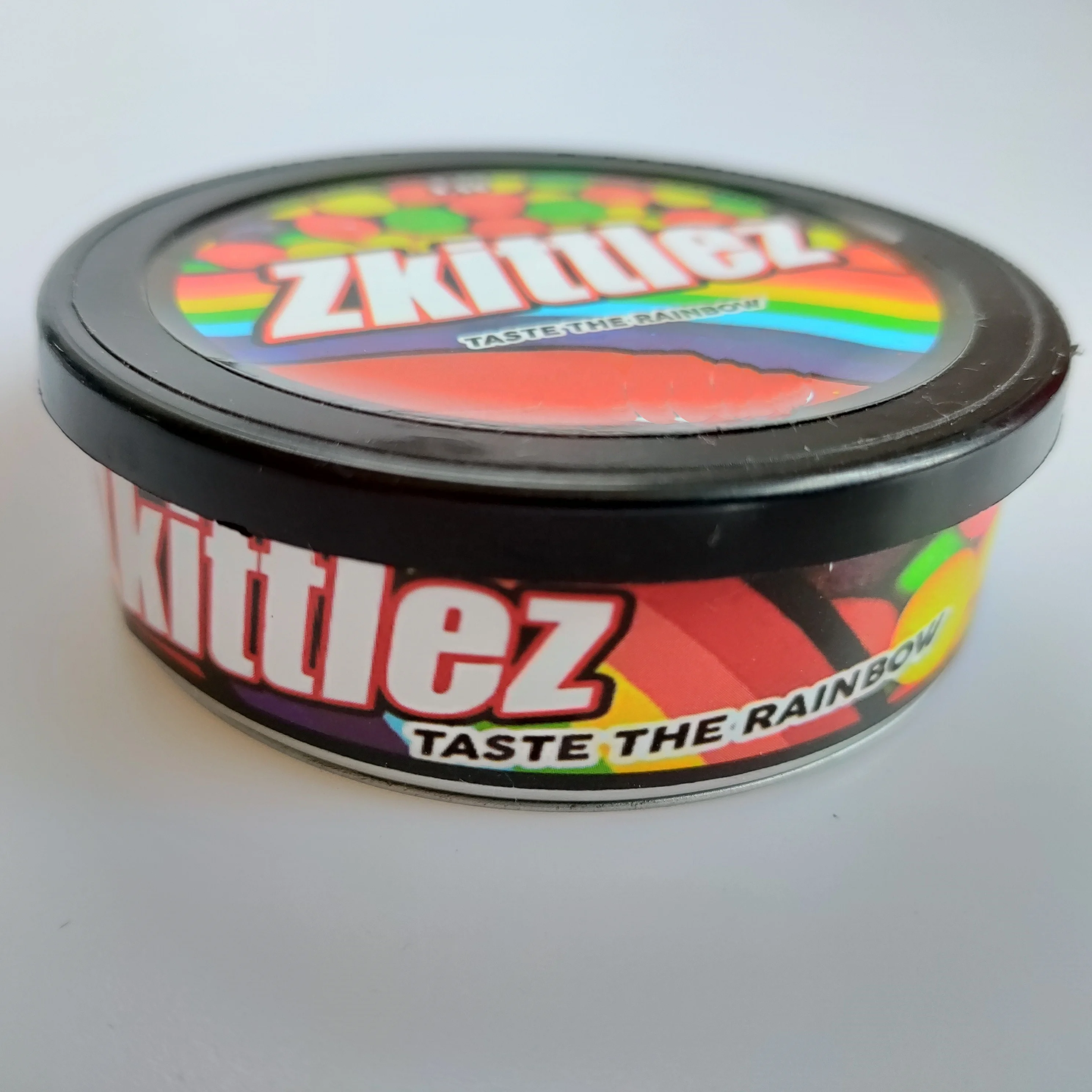 
Zkittles tin Pressitin cans are sold in 3.5g, 100ml Tuna dried stamens 