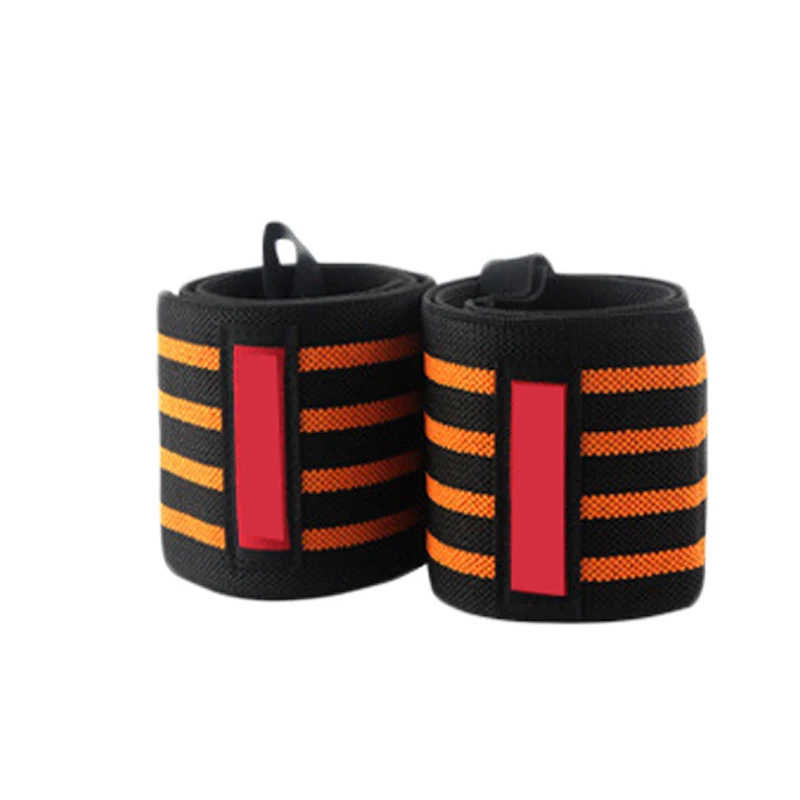 
Wholesale nylon gym bodybuilding wrist sleeve custom logo men adjustable wrist brace popular high quality fitness wrist wrap 