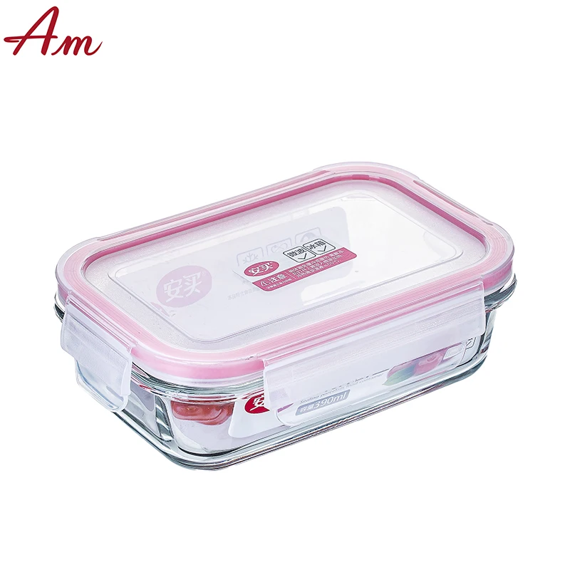 
food storage glass container glass food container microwaveable bpa free food glass baby container 