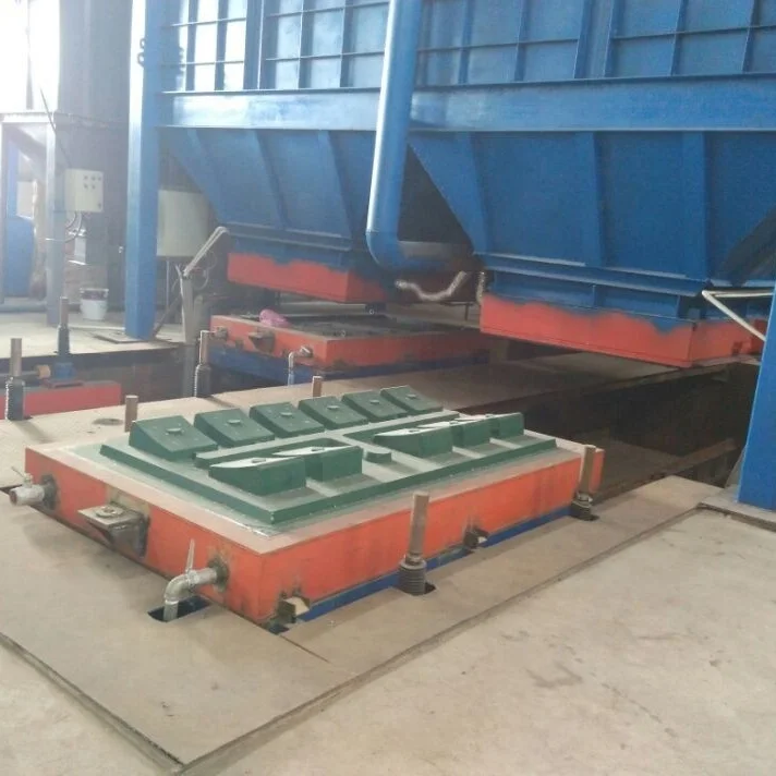 
Automatic v process line molding metal casting foundry machine 