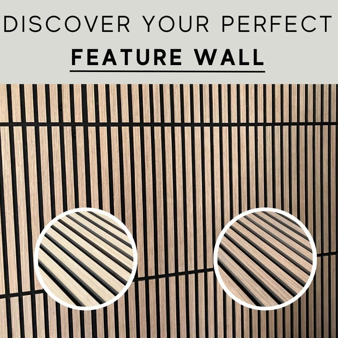 Indoor Decorative Soundproof Akupanel Wood Slat Wall Panel Square Walnut Acoustic Panel on PET Polyester Fiber Backing