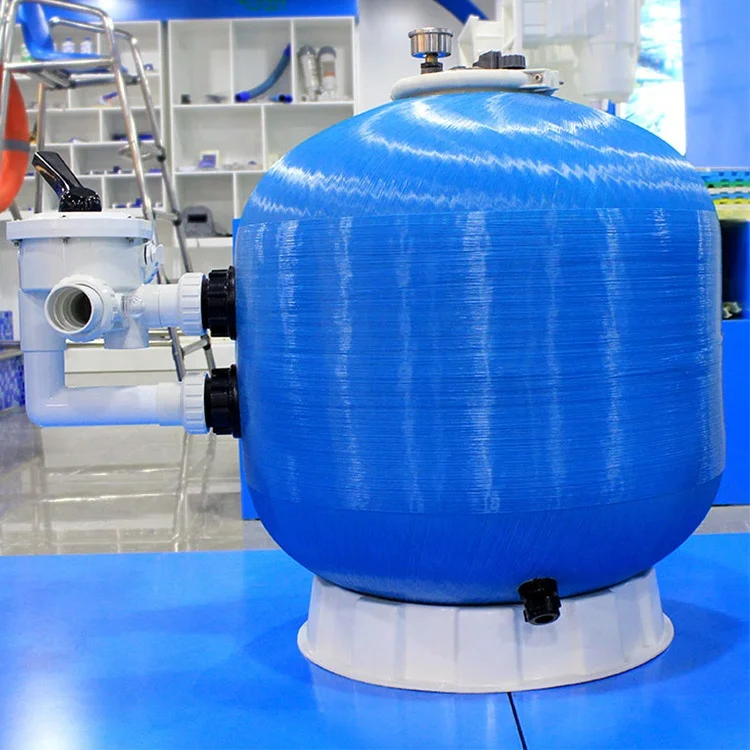 2023 Hot sale side mount top sand filter for swimming pool