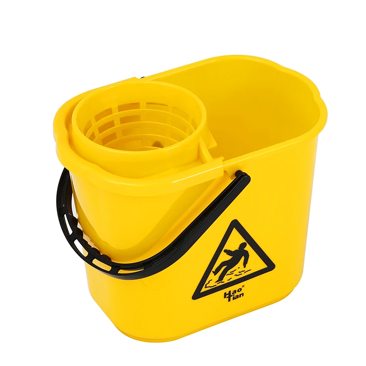 Haotian wholesale model B-040D 32L SINGLE MOP TROLLEY (SIDE PRESS)