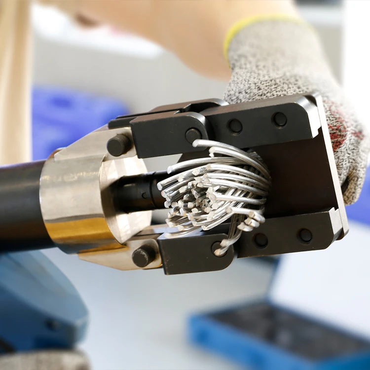 ECT-120UNV  Multifunction Hydraulic Cable Crimping Cutting Punching Nut Splitting Battery Power Tools