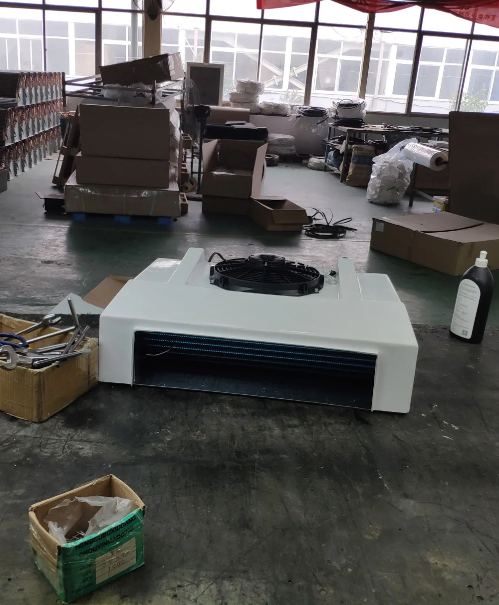 large cooling  electric  freezer van unit for medium large  refrigerated van